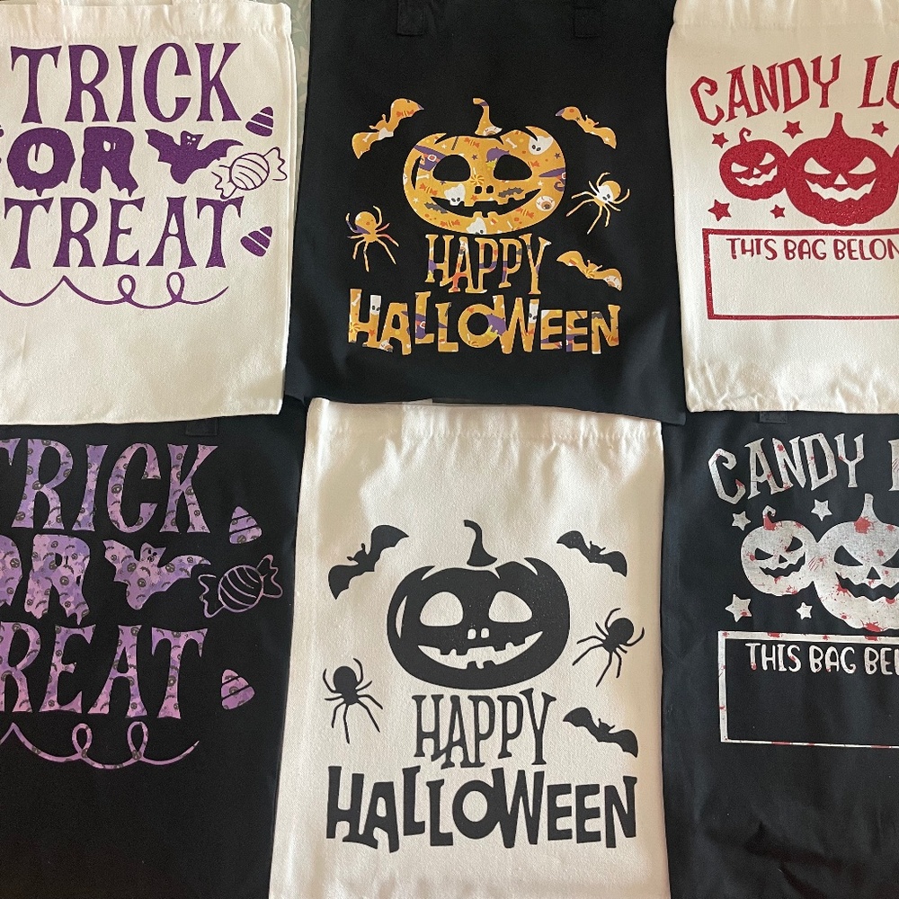 Halloween candy bags